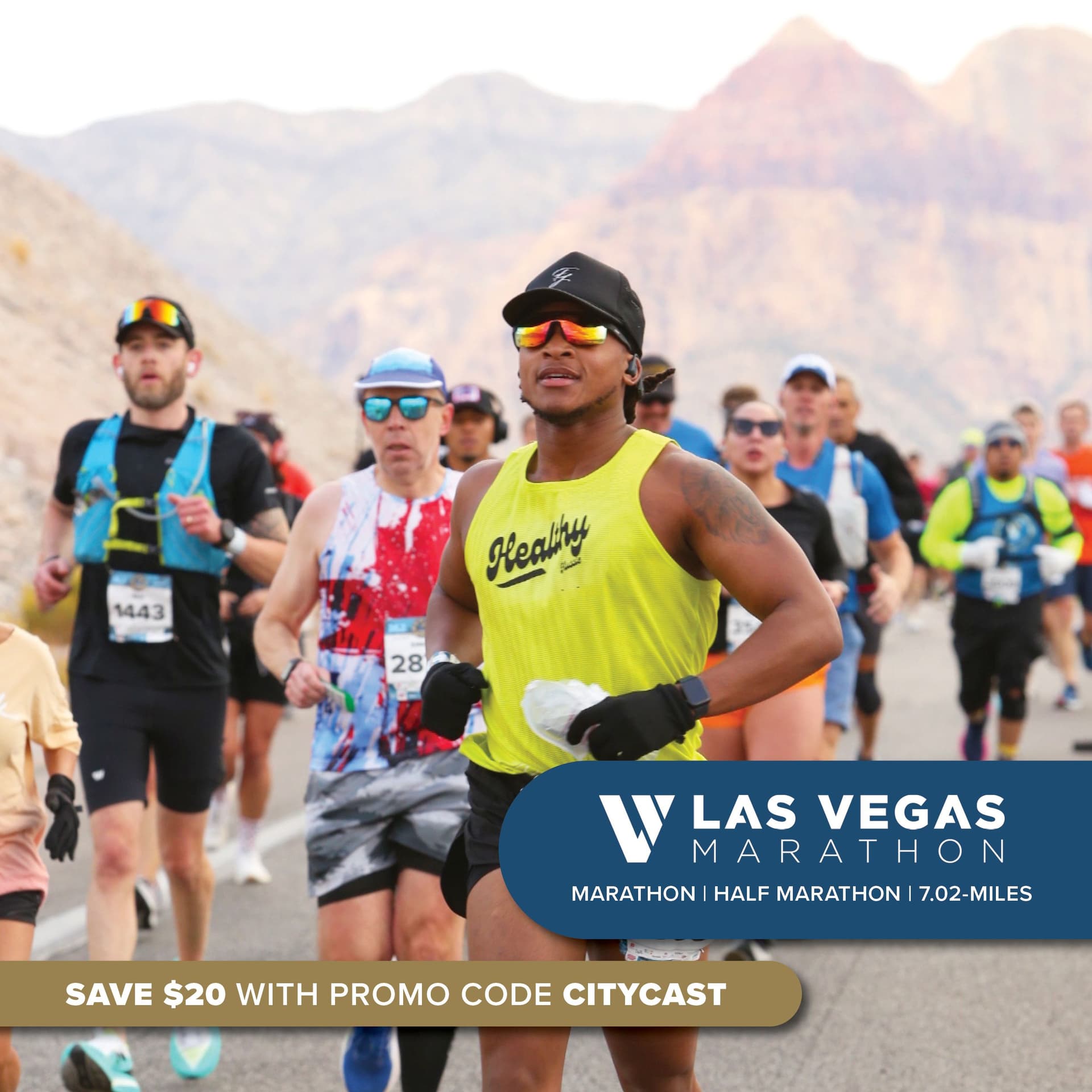Save $20 and run Las Vegas!