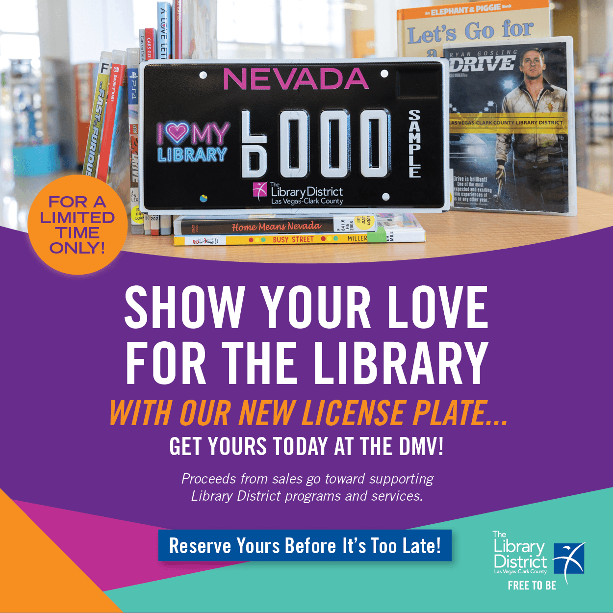 Drive with Pride for Libraries!